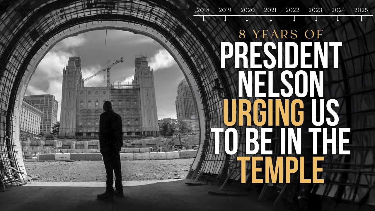 8 Years of President Nelson Urging Us to Be in the Temple