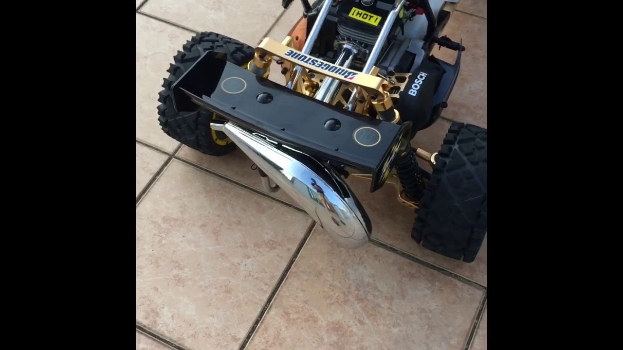 Rovan baja 5B silencer differences HPI