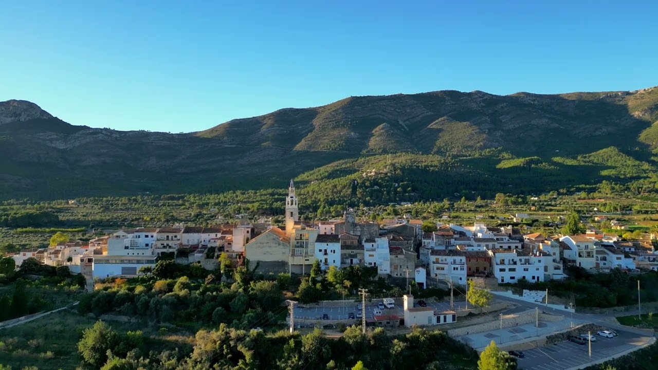 Stunning Aerial Views of Parcent 🇪🇸 | Hidden Gem of Costa Blanca | By Spanoramic Photography