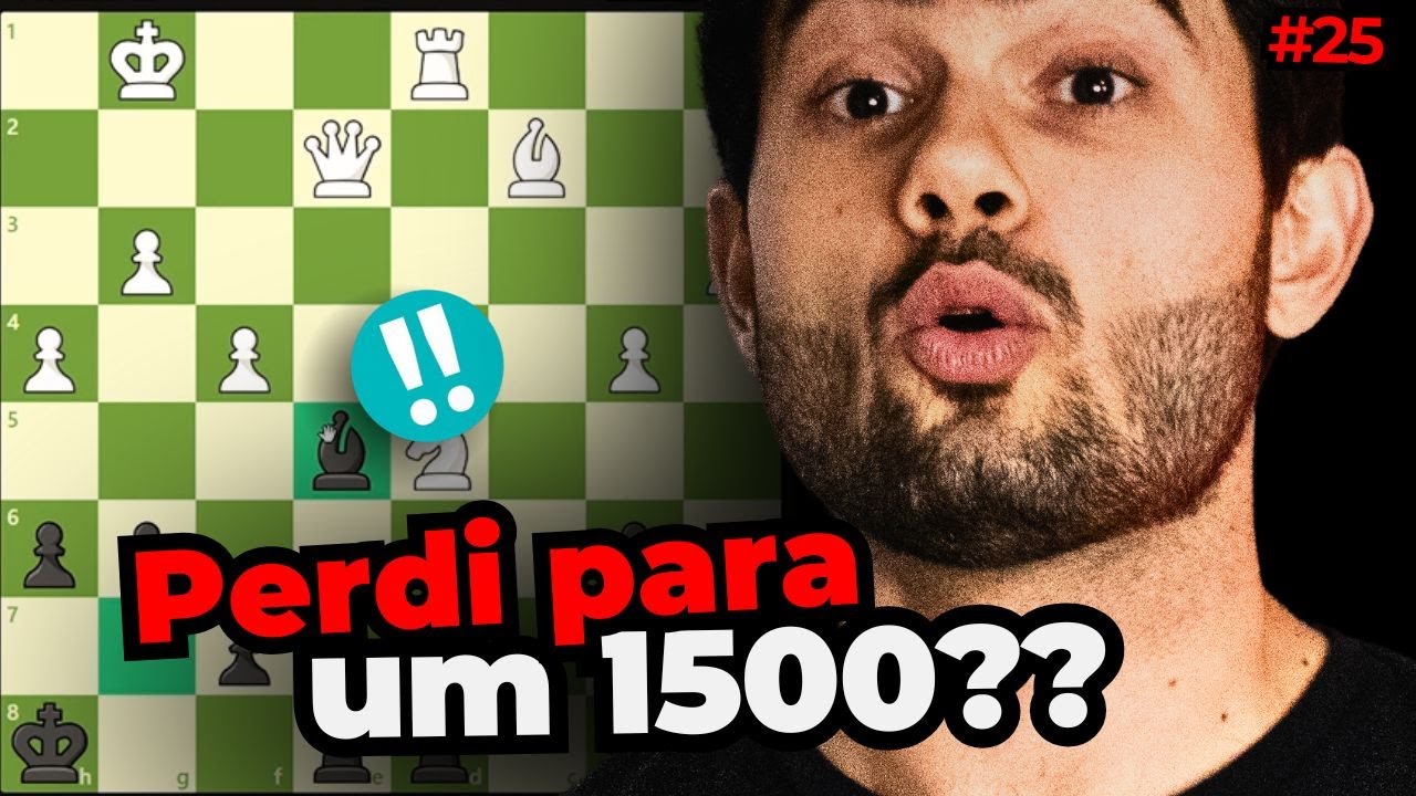 O que está acontecendo com os 1500 no chess.com??? SpeedRun Xadrez com 10 minutos #ep25