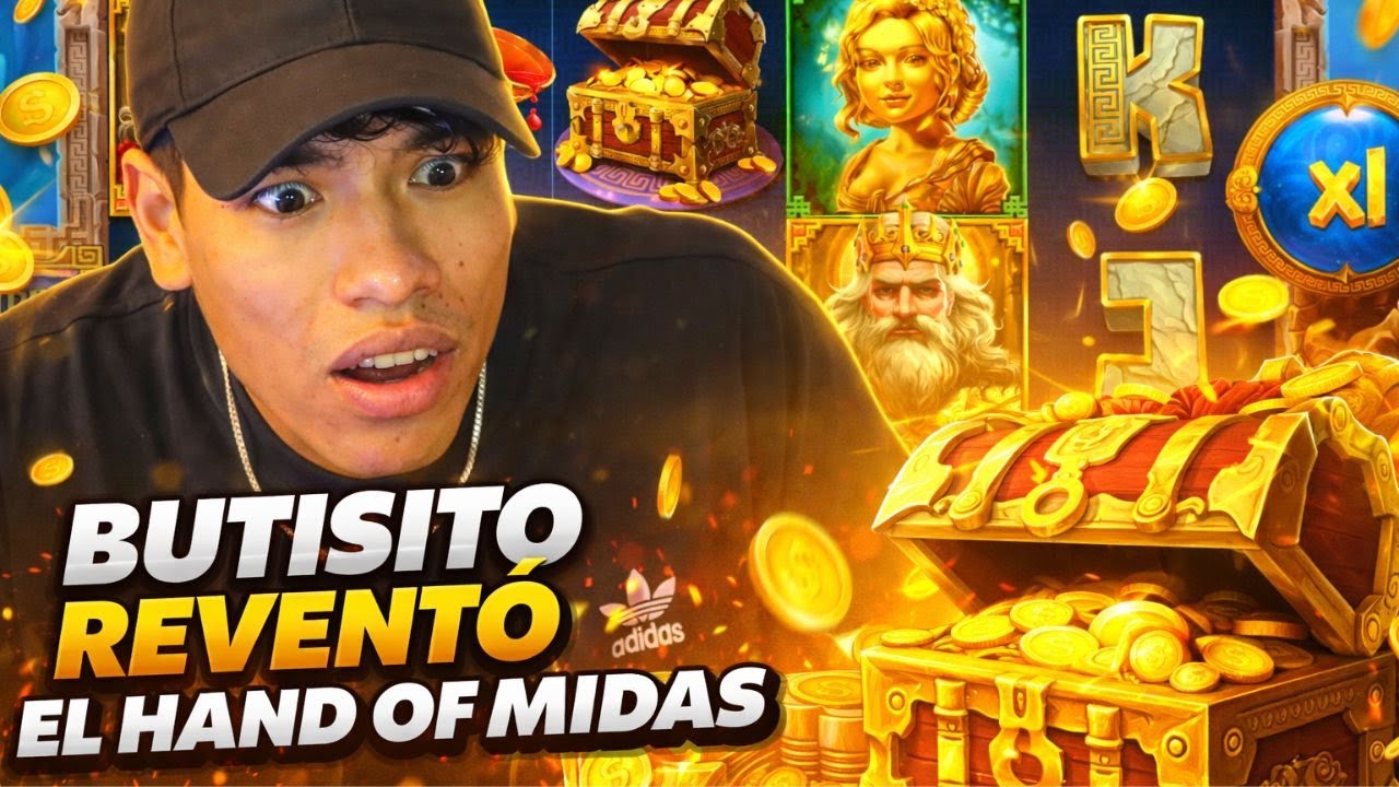 BUTI GANA EN EL HAND OF MIDAS | NOCHE DE CASINO CON EL BUTISITO | BUTI+