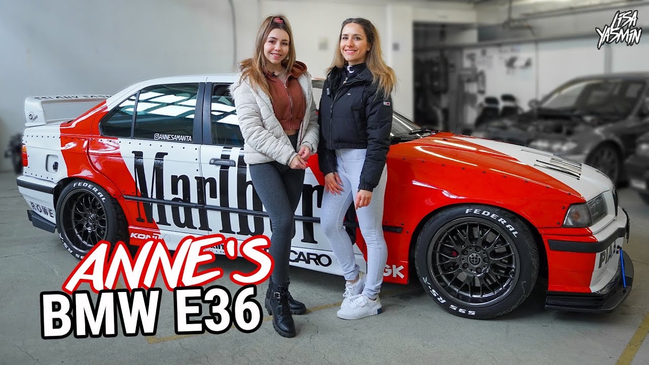 Anne zeigt mir ihren E36🔥 | Cargirls | Lisa Yasmin
