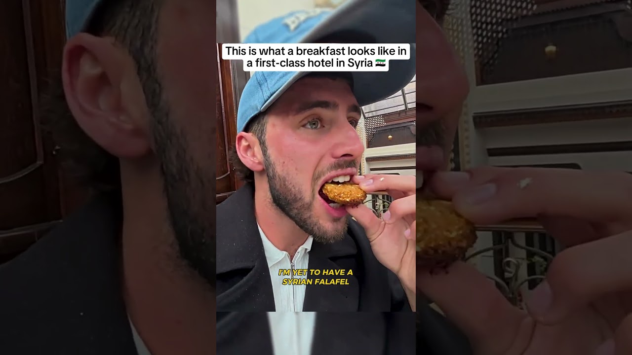 Роскошный завтрак в отеле в Сирии 🇸🇾