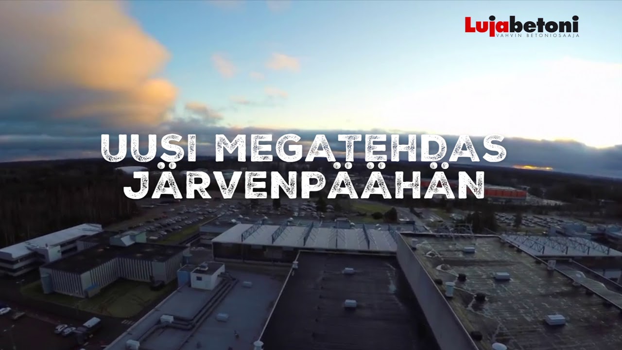 Lujabetoni rekrytoi Lujia osaajia - erityisesti Järvenpään uuteen megatehtaaseen