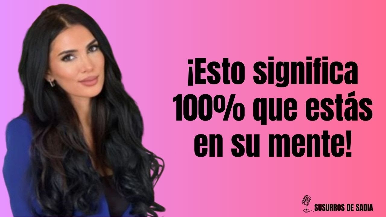 Crees que a ella no le gustas… pero si notas ESTO, está pensando en ti profundamente sin parar…