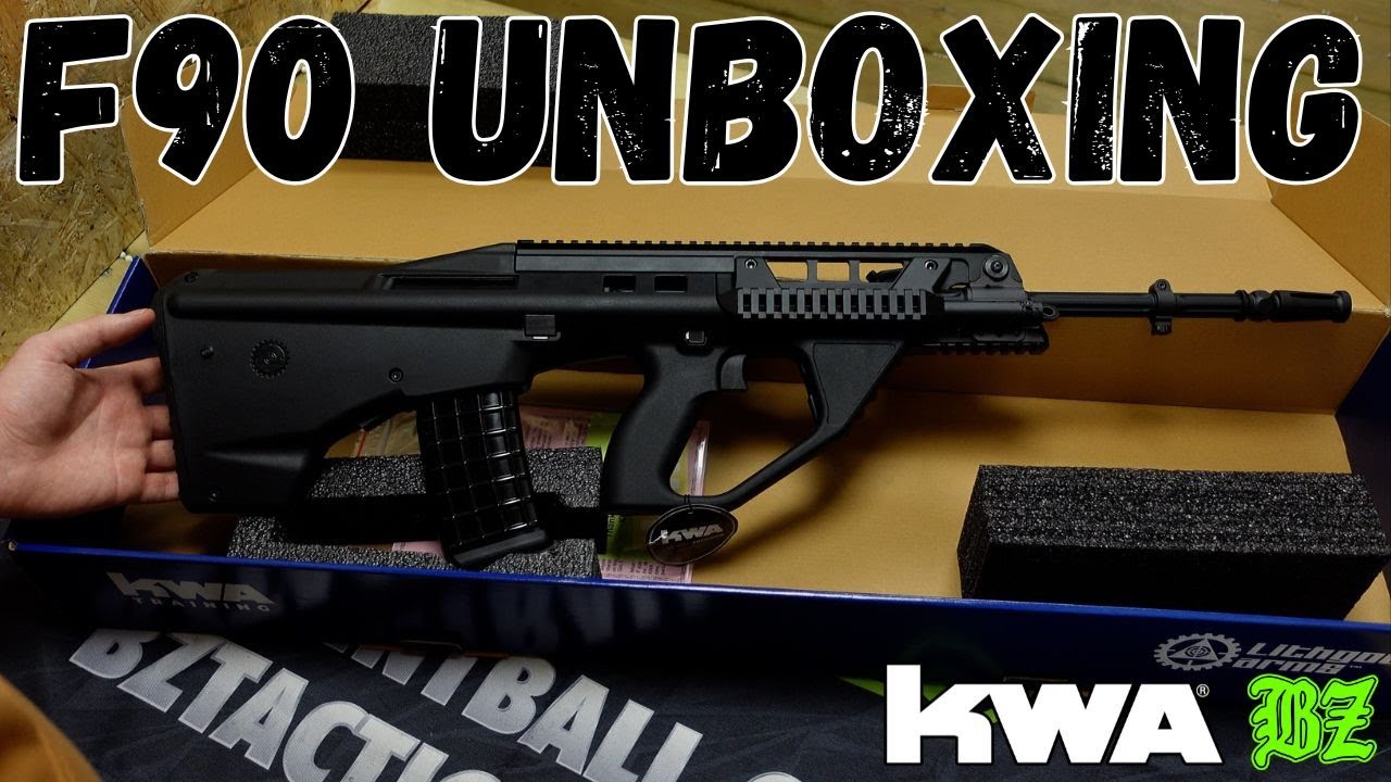 KWA Lithgow F90 Airsoft Unboxing - An Australian GBB Bullpup Beast