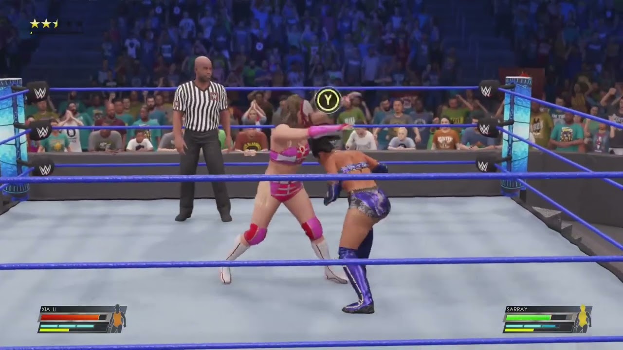 Xia Li Versus Sarray (WWE 2K22)