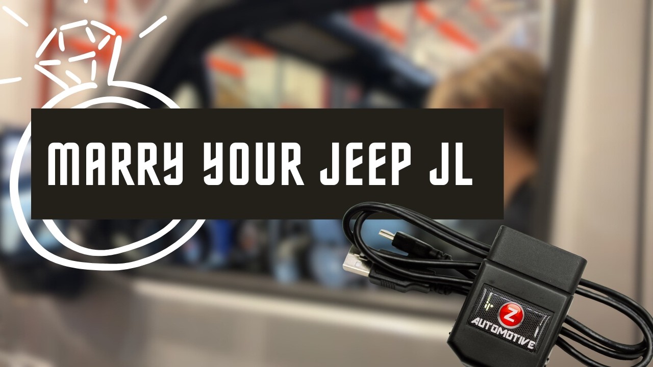 How to marry your Jeep Wrangler JL with a Tazer!