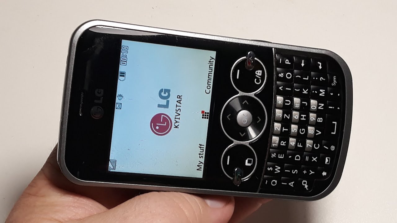 LG GW300 он же Etna 2, Gossip - молодежный телефон с QWERTY-клавиатурой и эргономичной формой