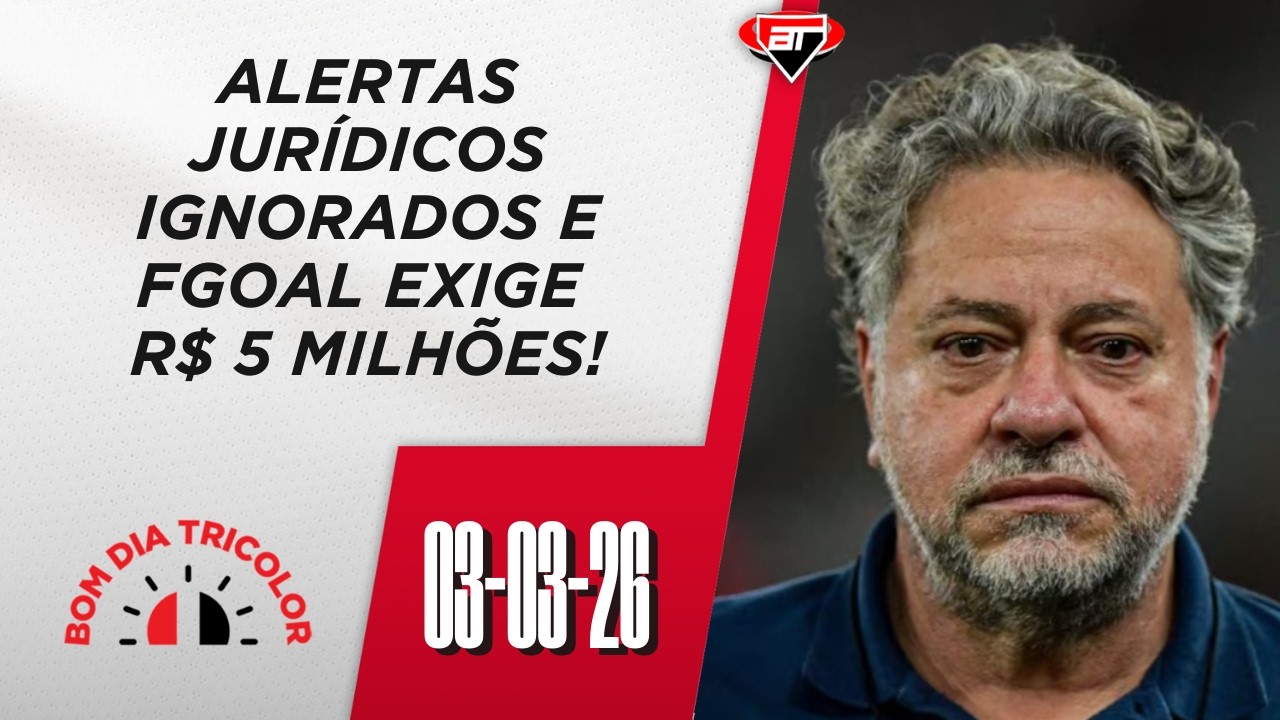 ABSURDO! Casares IGNOROU JURÍDICO e assinou com empresa que PROCESSA o São Paulo | Bom Dia Tricolor
