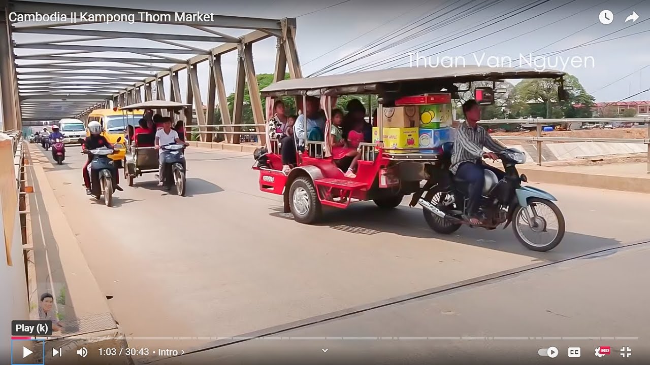 Cambodia || Kampong Thom Market