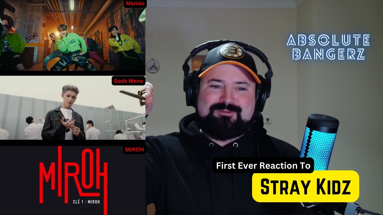 FIRST EVER REACTION to Stray Kids! MIROH, God's Menu and Maniac first ever listen!