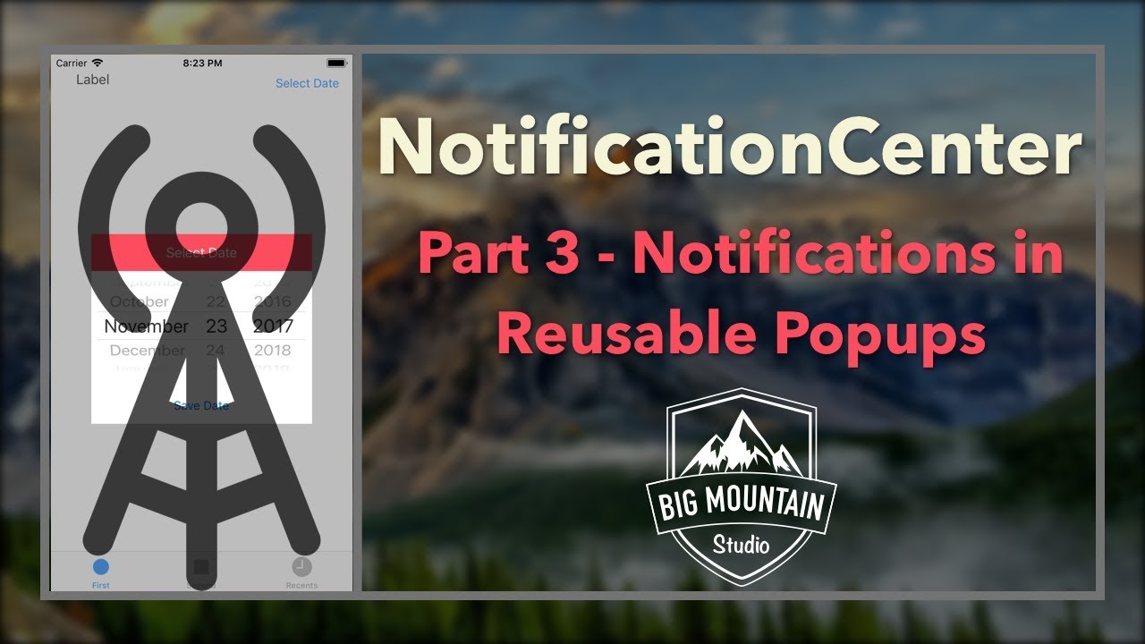 Передаем данные между View Controller c с помощью NotificationCenter - Часть 3