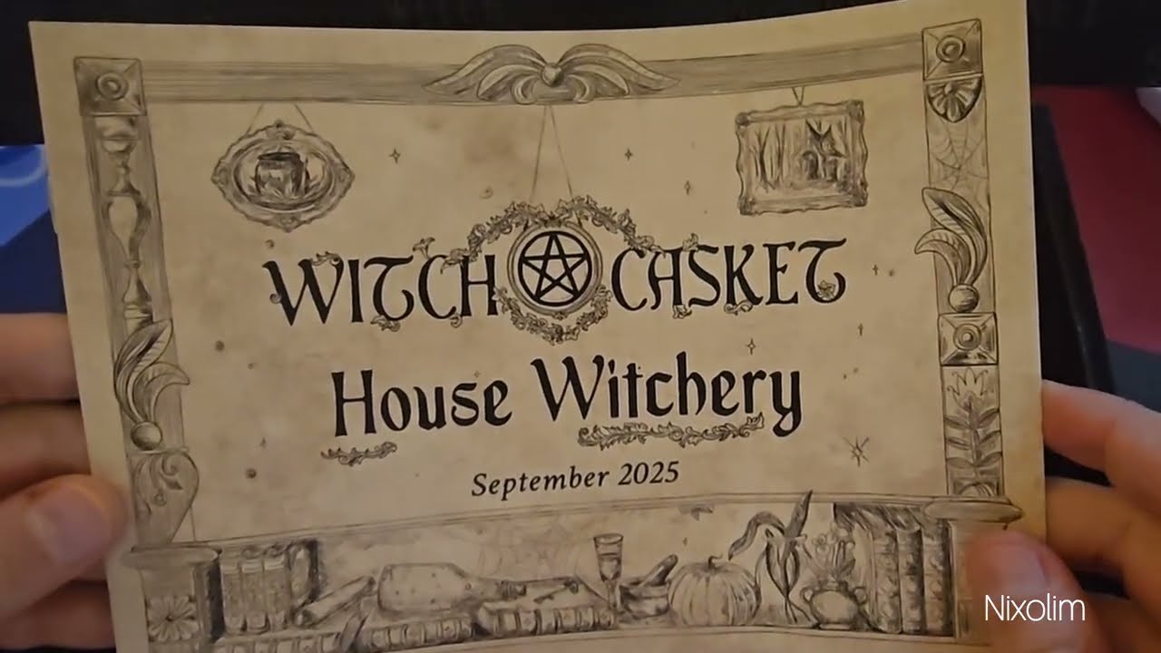 WITCH CASKET | HOUSE WITCHERY UNBOXING