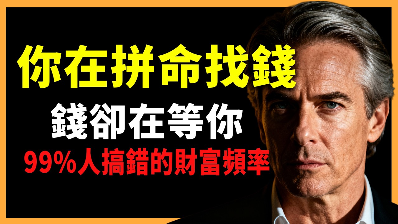 你在拼命找錢! 錢卻在等你。財富頻率是致富的秘密！#人生智慧 #心理學 #人性 #思維模式 #成功哲理