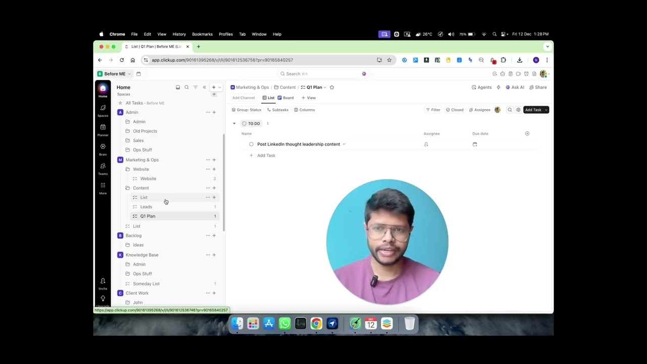 Complete ClickUp Workspace Transformation : Fixing a Messy ClickUp Workspace
