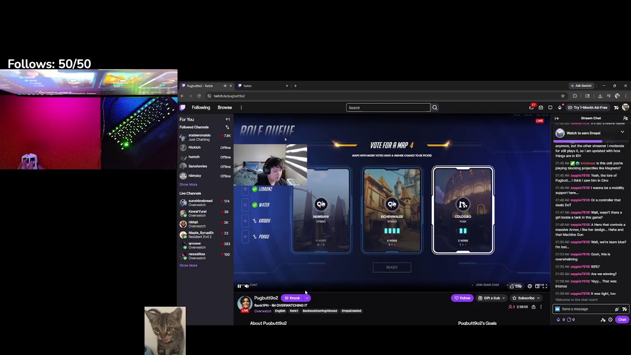 [OVERWATCH]🚨DPS RANKED😭IM BACK🥀 !discord [BETTER ON TWITCH]🚨