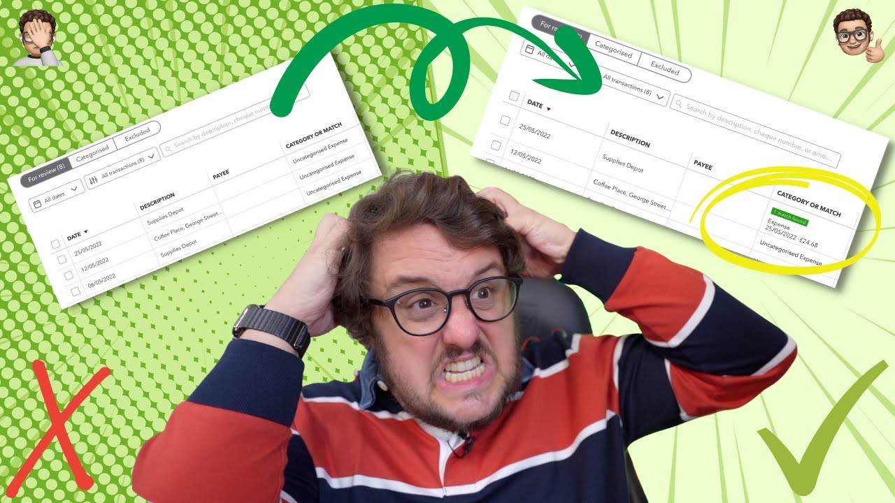 Why you can't match your items in QuickBooks Online!