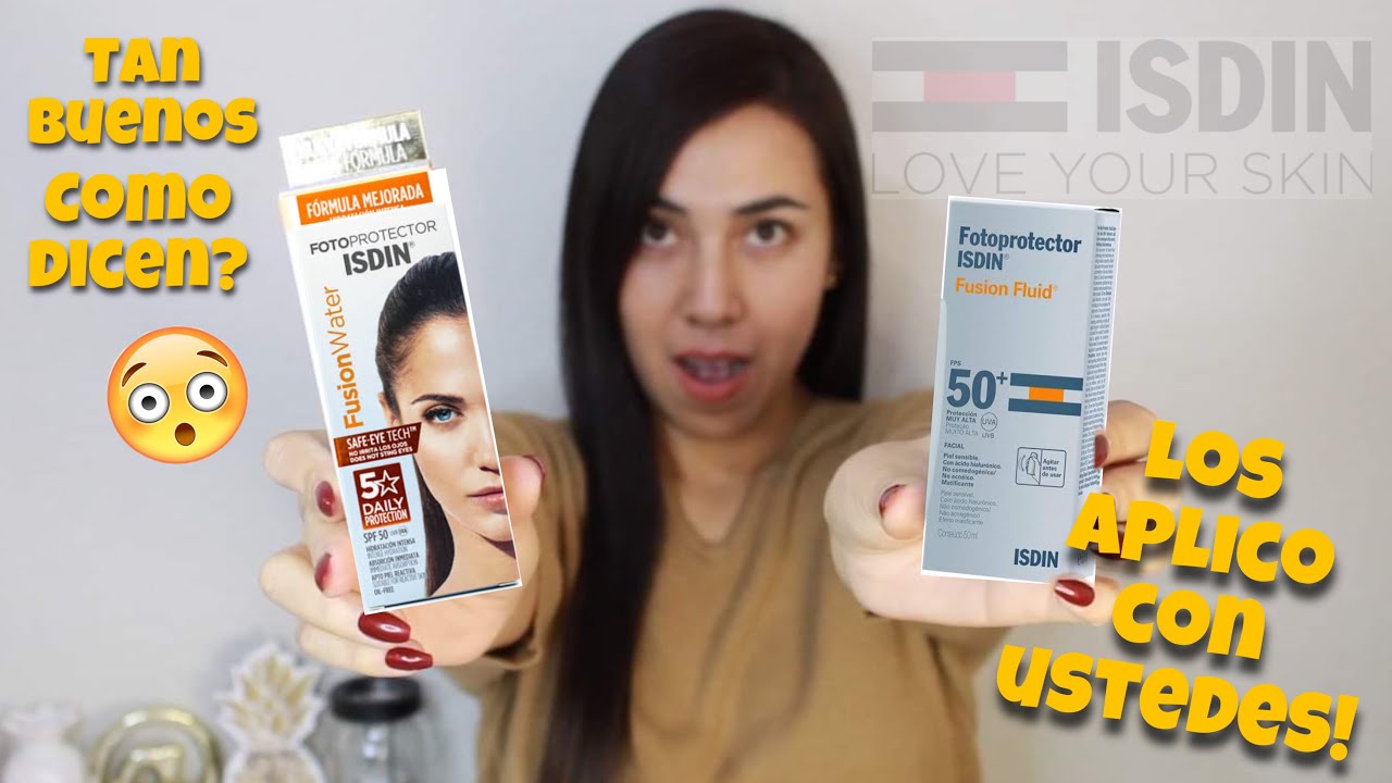 ¿EL MEJOR PROTECTOR SOLAR? | ISDIN FUSION WATER vs FUSION FLUID