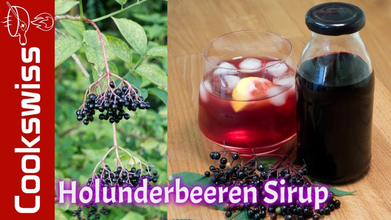 Holunderbeeren Sirup