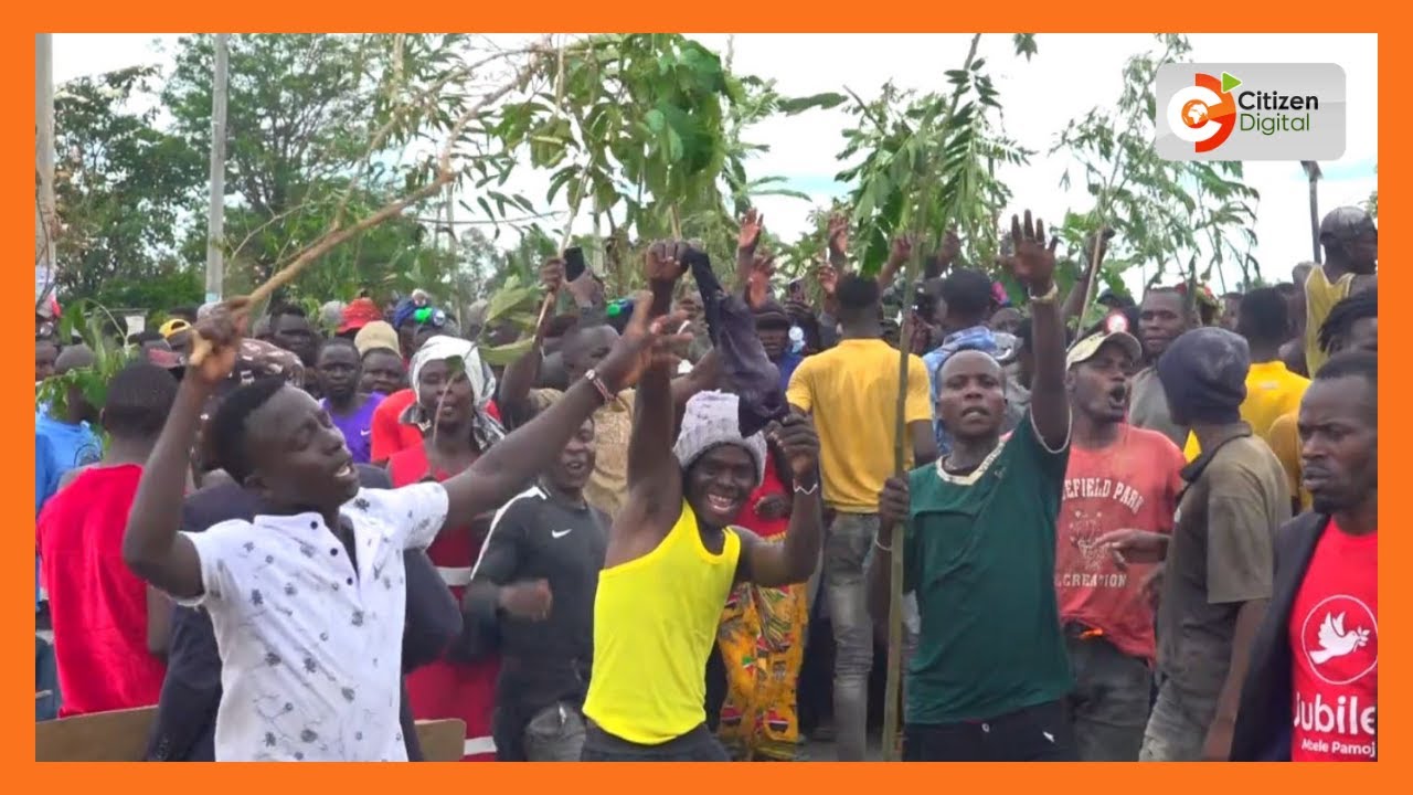 Kehancha miners hold protests over the closure of mines by county security officials