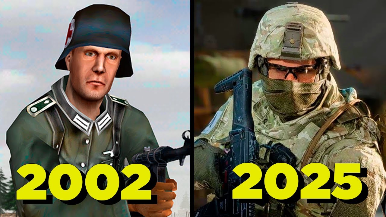 Evolución de los juegos BATTLEFIELD (2002-2025)