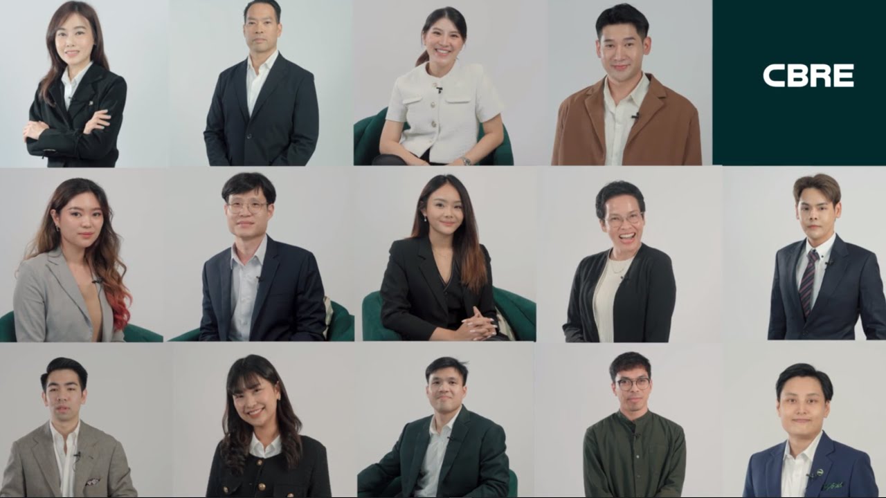 Meet the real people of CBRE Thailand