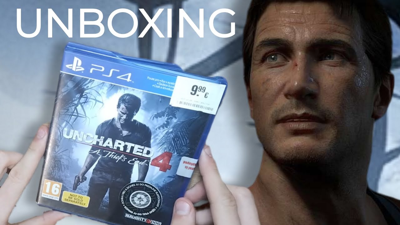 UNBOXING - UNCHARTED 4 A THIEF'S END