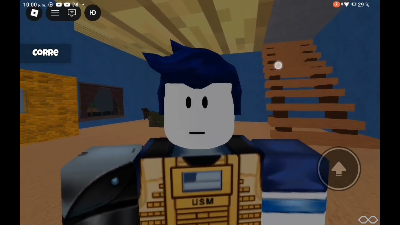 Jugando Angry neighbor en roblox Con santi😎