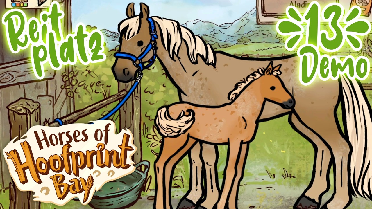 Das Fohlen ist da😍 🐎 Horses of Hoofprint Bay Demo | 13