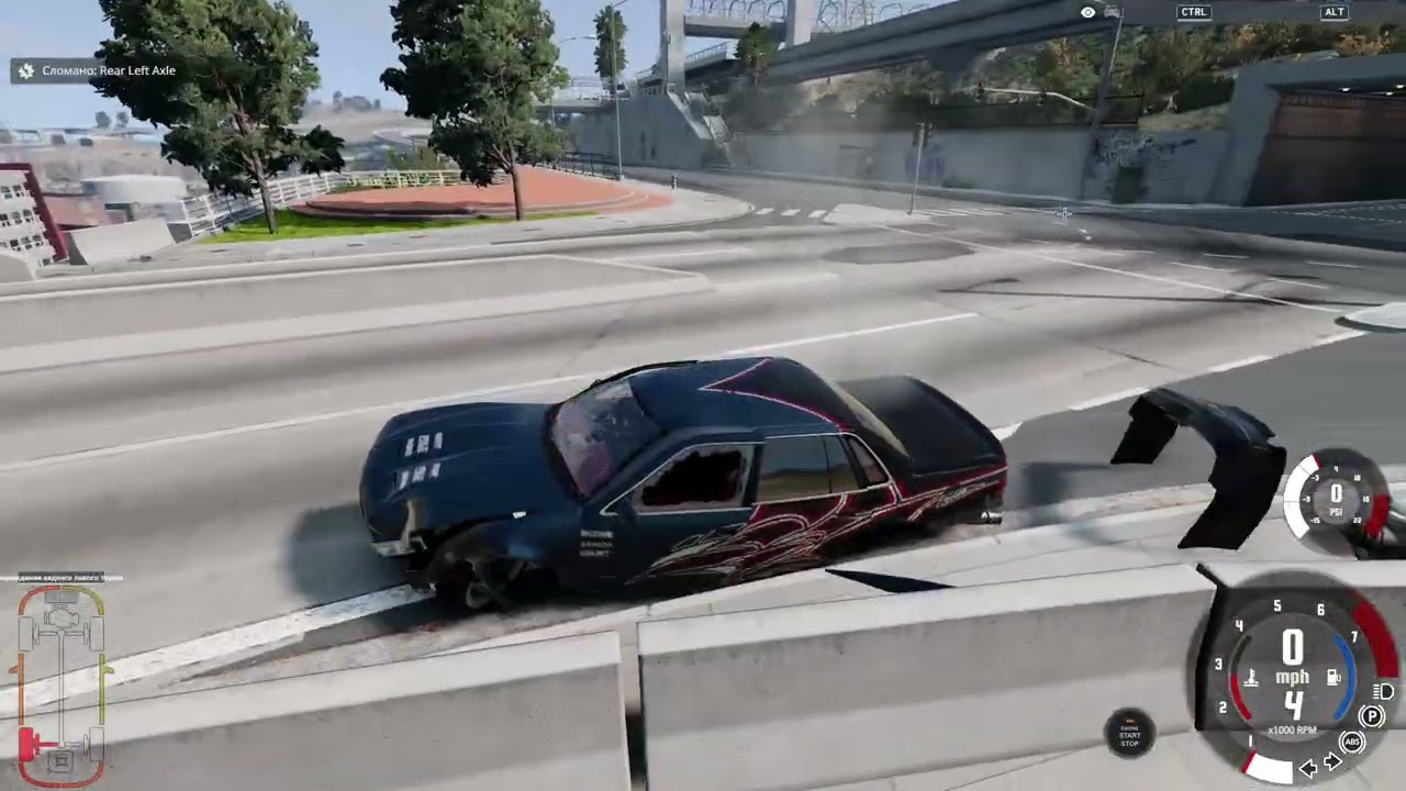 BeamNG drive   на клаве кек