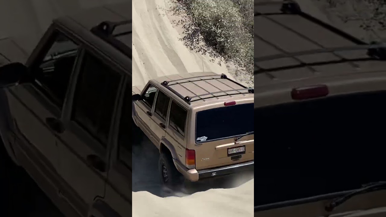 La Cherokee SUPERCHARGED en las dunas 🏁🏖️😮‍💨🔥⚠️