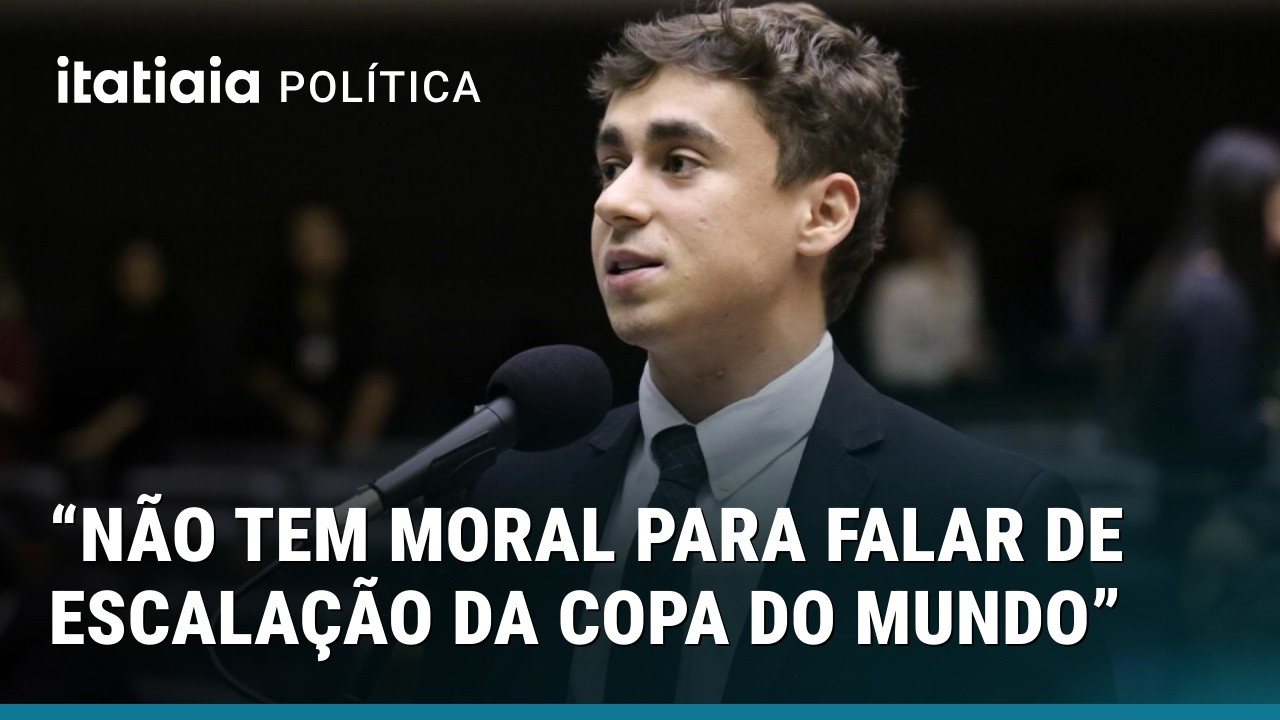 NIKOLAS FERREIRA DETONA LULA: “NÃO TEM MORAL PARA FALAR DE ESCALAÇÃO DA COPA DO MUNDO”