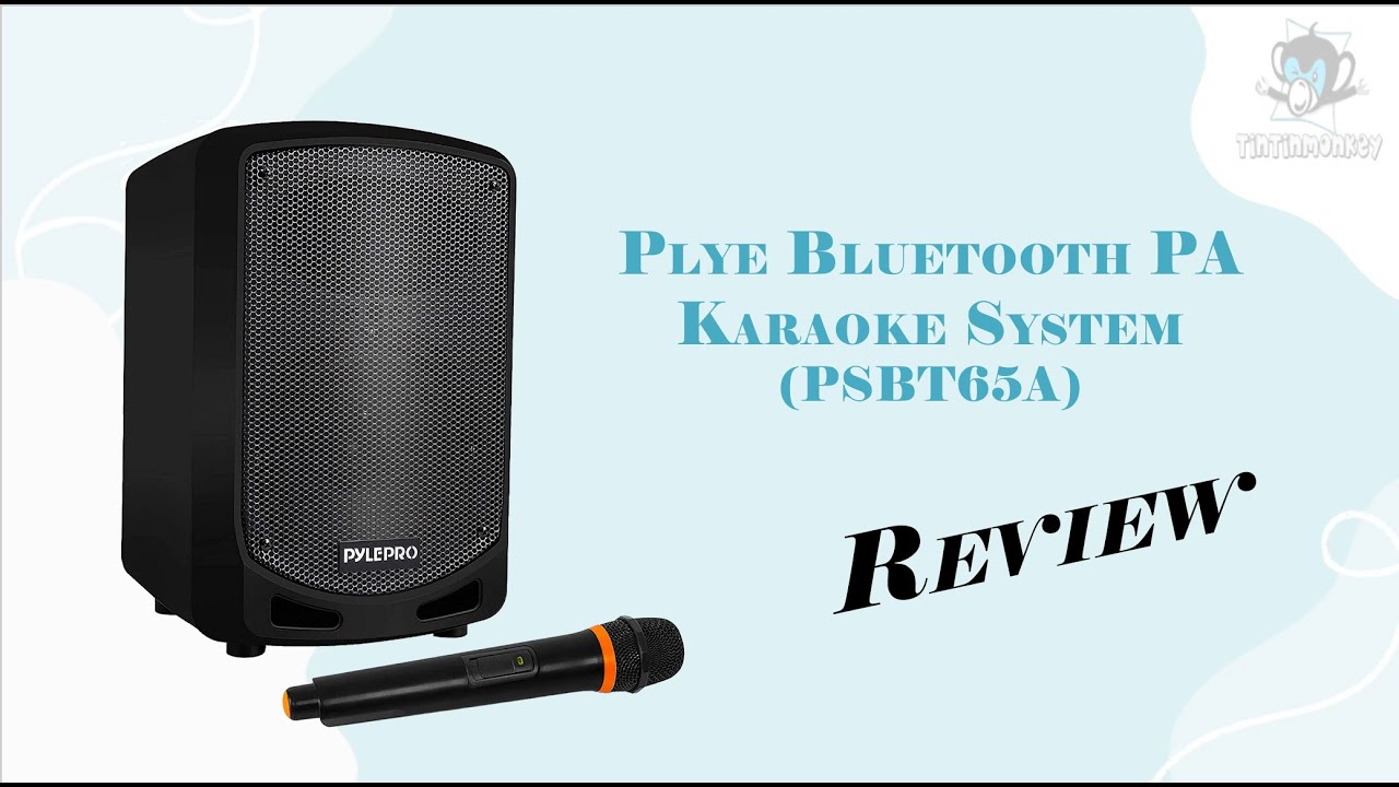 Pyle Bluetooth Karoke PA System PSBT65A