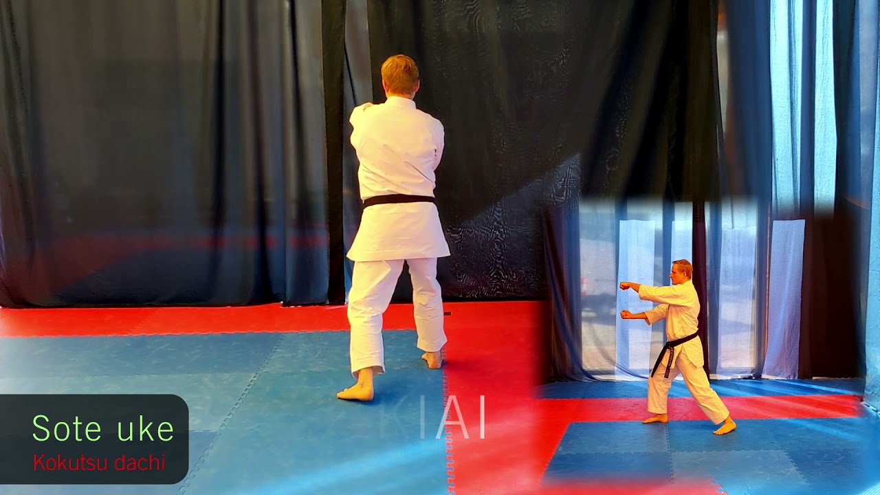 Bassai dai w Jun-Shihan Tom Straphel  \\ Shito-ryu Shukokai \\ with names of the techniques