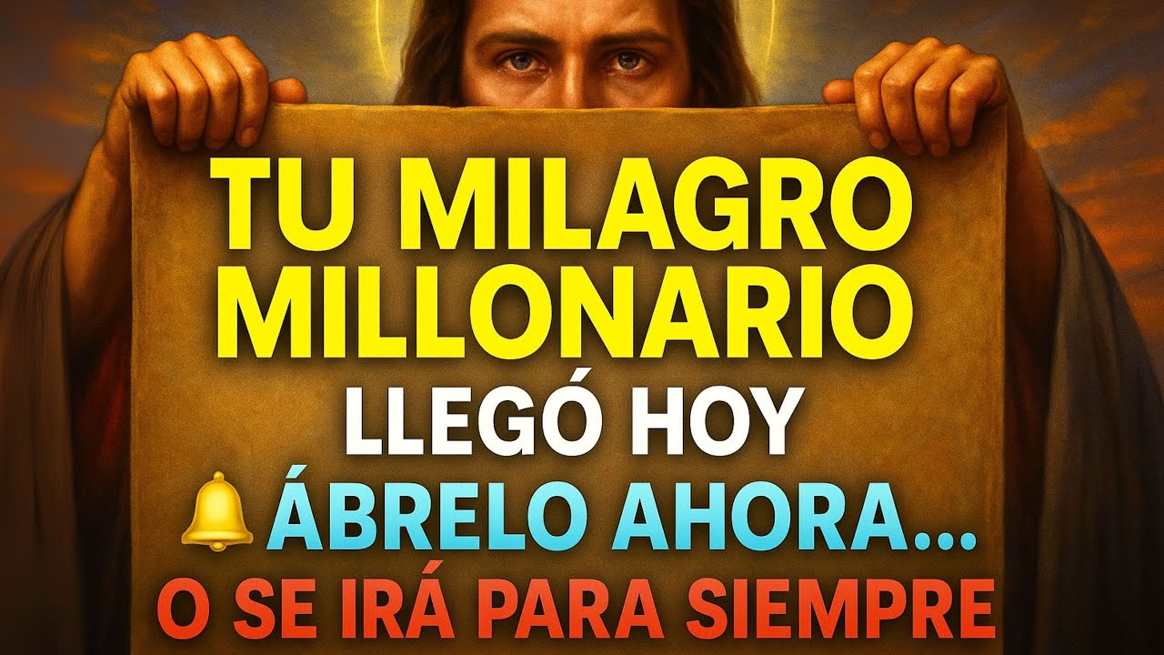 DIOS DICE: HOY LIBERO UN MILAGRO ECONÓMICO SOBRE TU VIDA — ESTE MENSAJE ES PARA TI