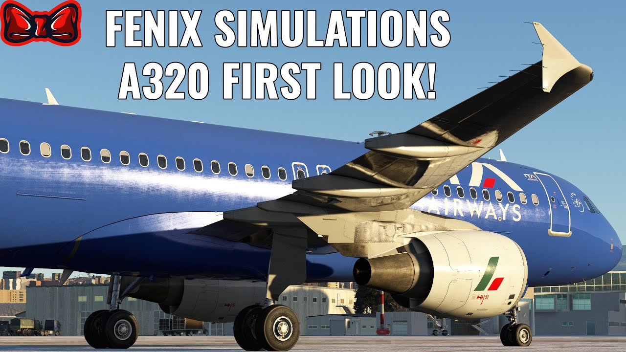 Fenix Simulations Airbus A320 First Look! | Zurich - Innsbruck
