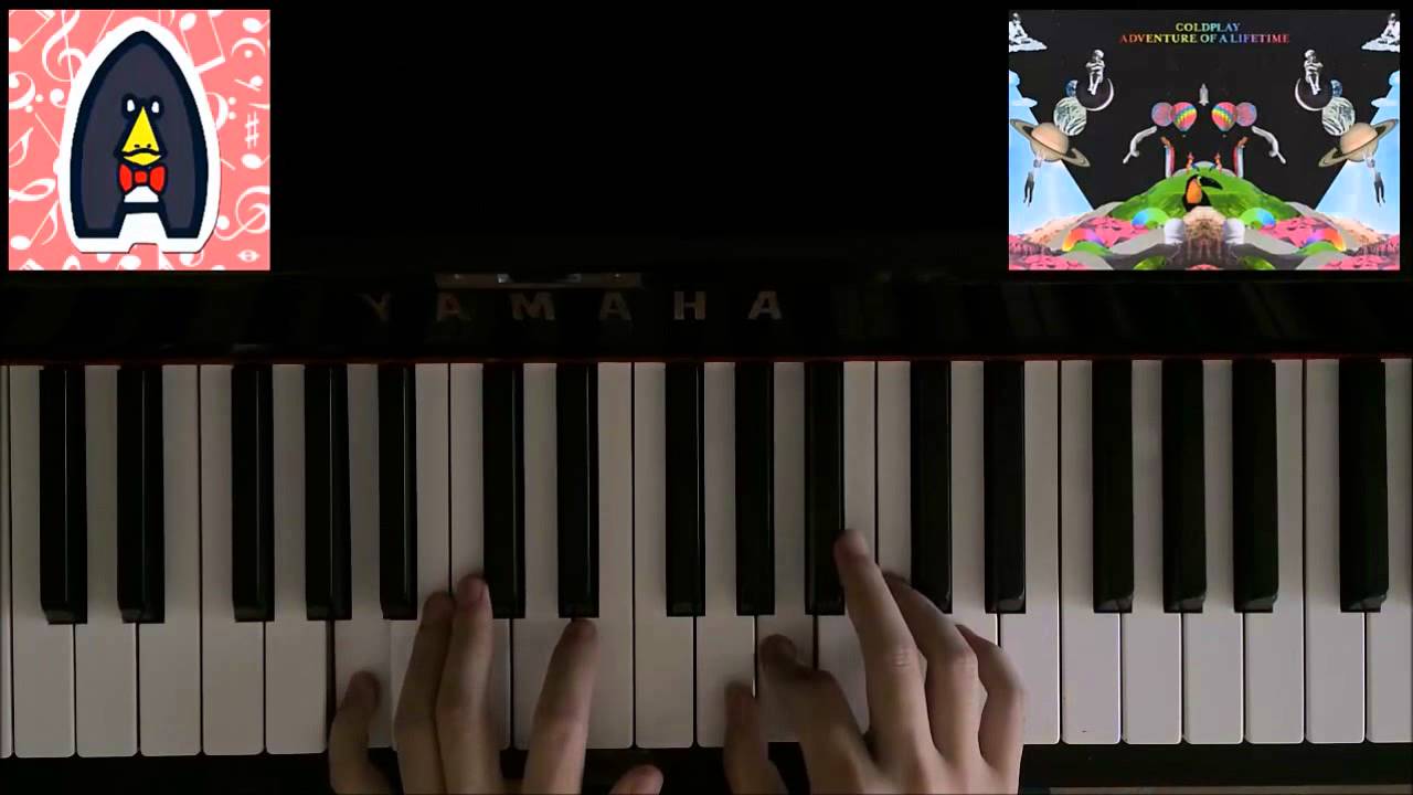 How To Play - Coldplay - Adventure Of A Lifetime (Piano Tutorial)