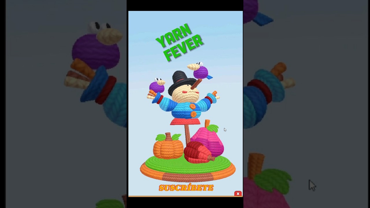 YARN FEVER NIVEL SUPER DIFÍCIL 30 ¡¡¡PENSÉ QUE NO LO PASARÍA!!! #entertainment #puzzles #yarnfever