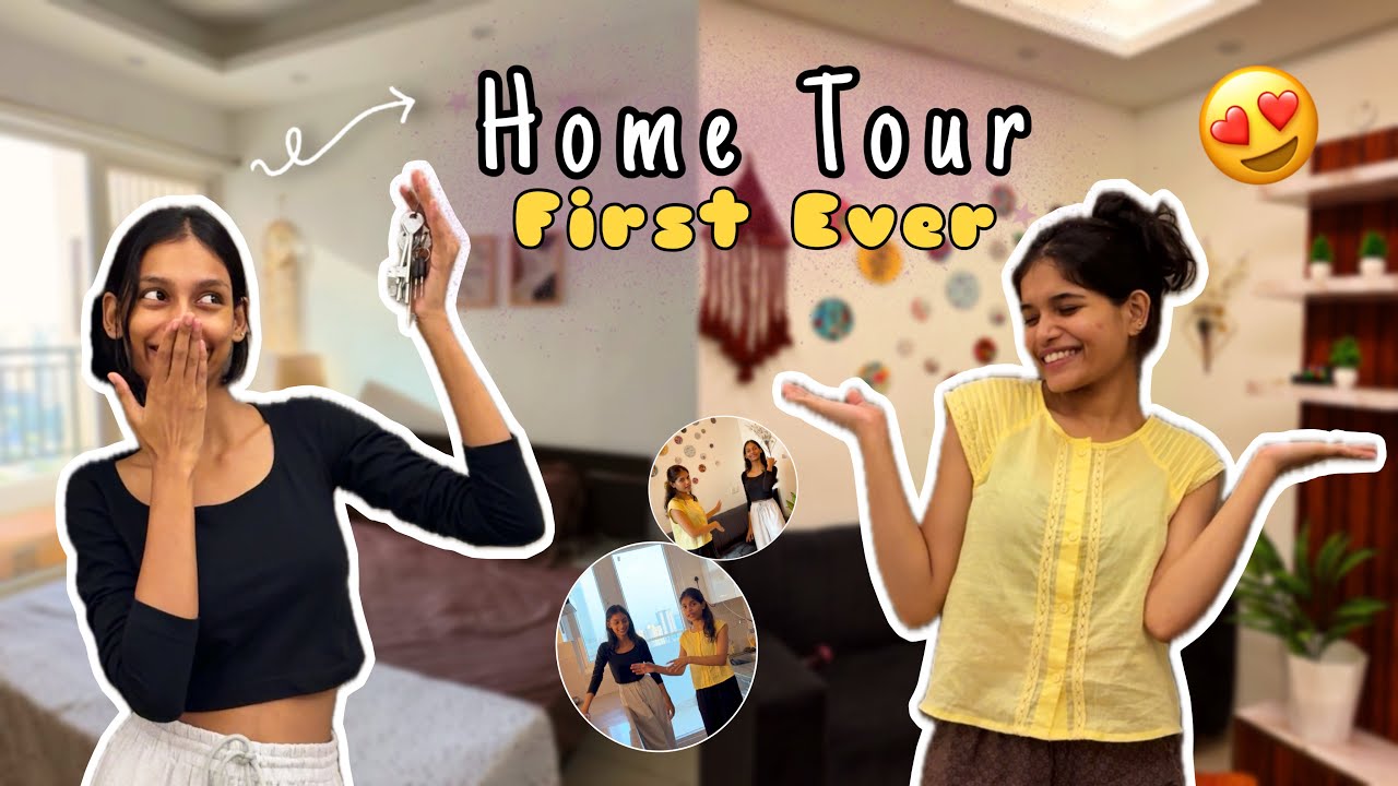Our First Ever HOUSE TOUR💗🥹 | 2BHK Flat✨ 