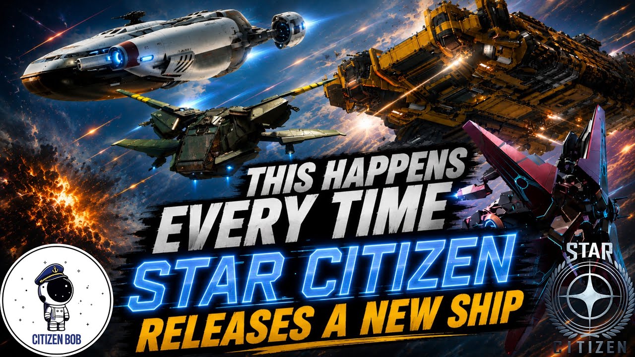Так происходит каждый раз, когда в Star Citizen выходит новый корабль!