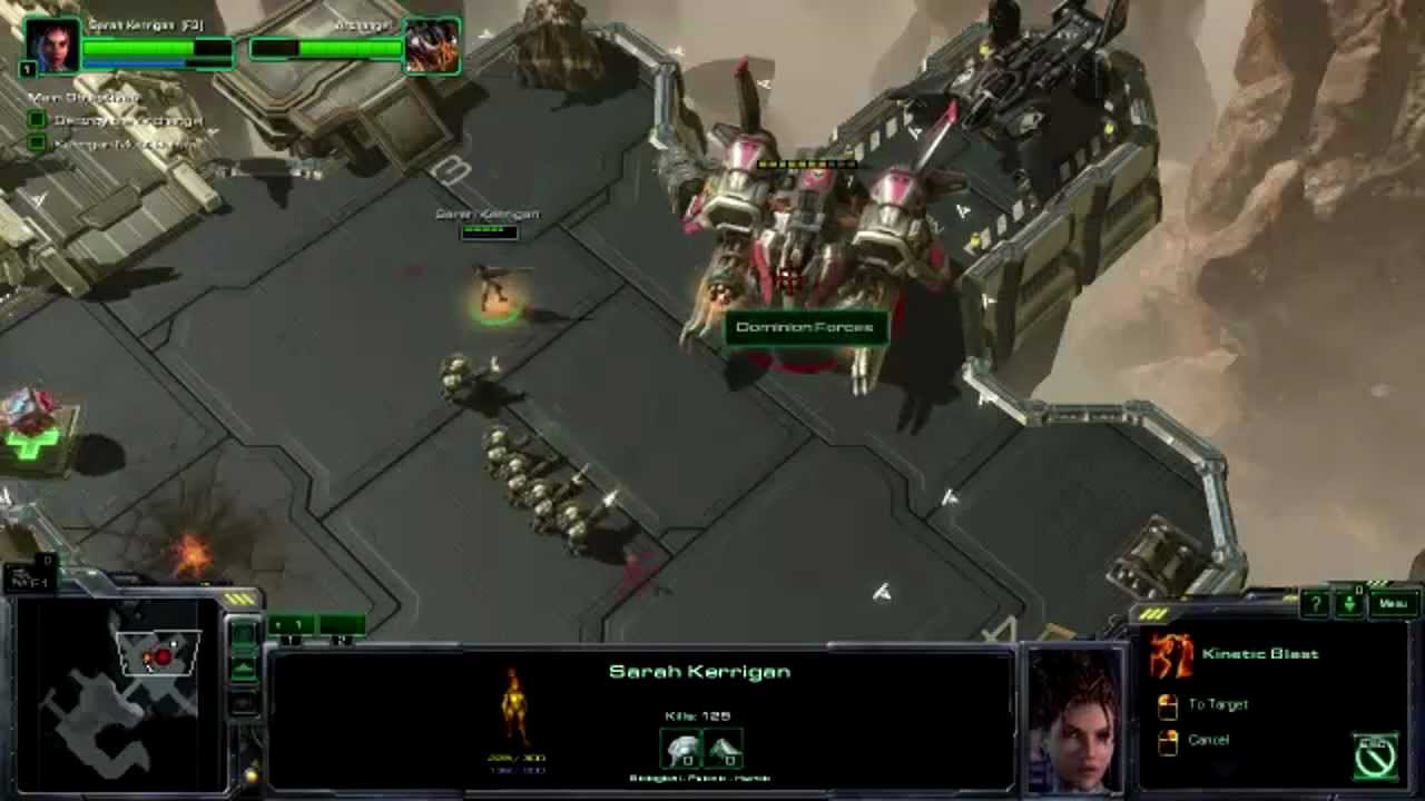 Starcraft 2 HotS Bossfight Kerrigan vs Archangel