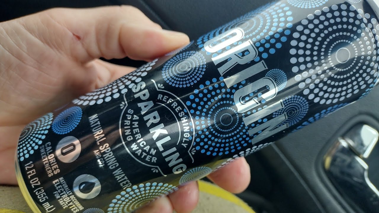 Refreshing Sparkling American Spring Water by Origin Food / Drink Review