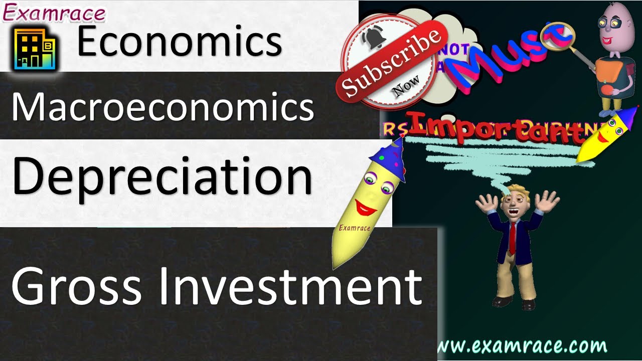 Gross Investment and Depreciation: Fundamentals of Economics