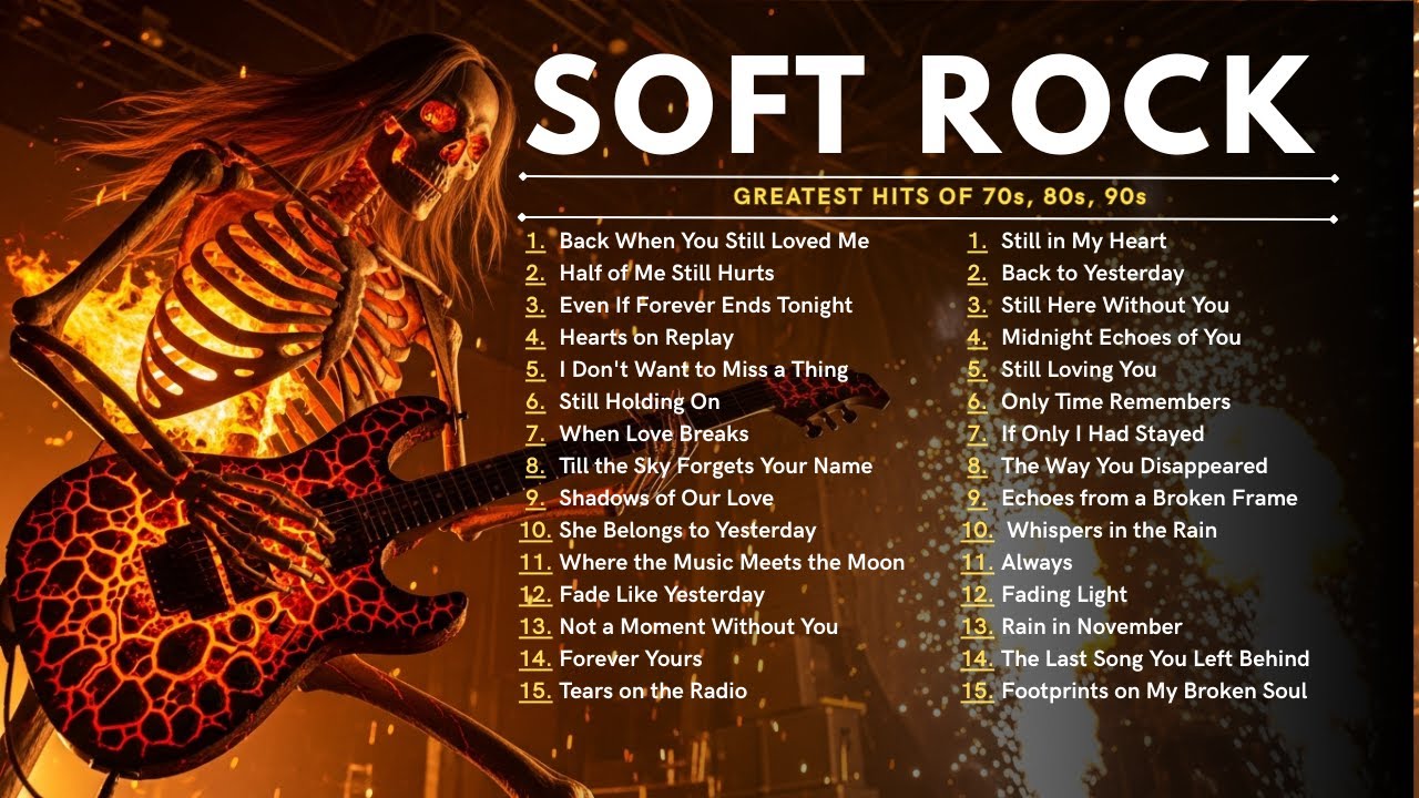 Slow Rock Ballads of Endless Love | Romantic Rock Songs Full of Deep Emotion