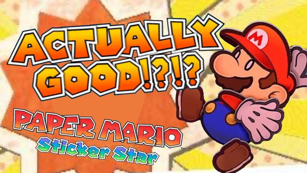 Why Paper Mario Sticker Star is a great game!