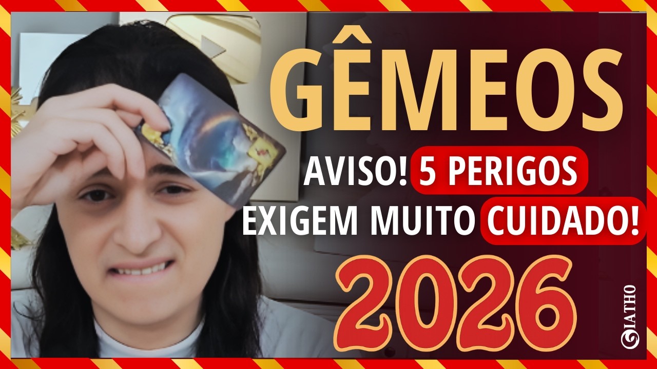 GÊMEOS 2026, Ano Todo! Rara Benção, Cai no Colo, Boas Novas