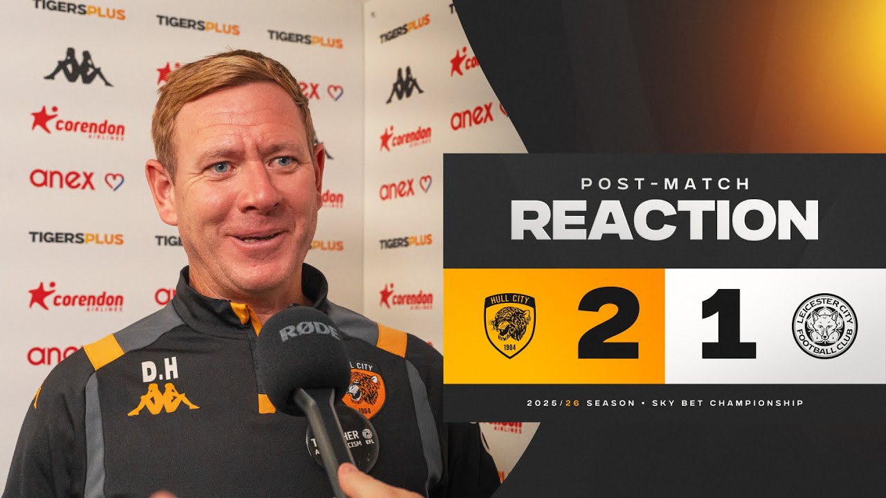&laquo;Халл Сити&raquo; &mdash; &laquo;Лестер Сити&raquo; 2:1 | Реакция Дина Холдена после матча | Sky Bet Championship