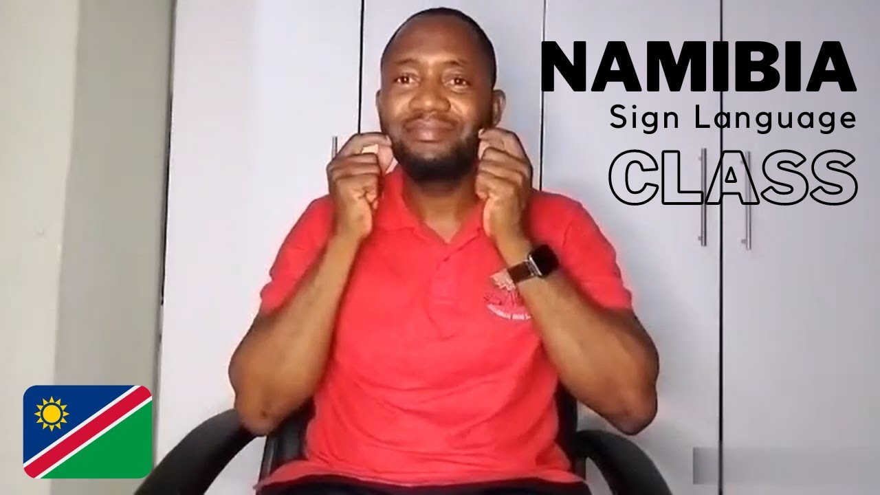 Learn NAMIBIAN Sign Language (NSL) with Erasmus! | InterSign University