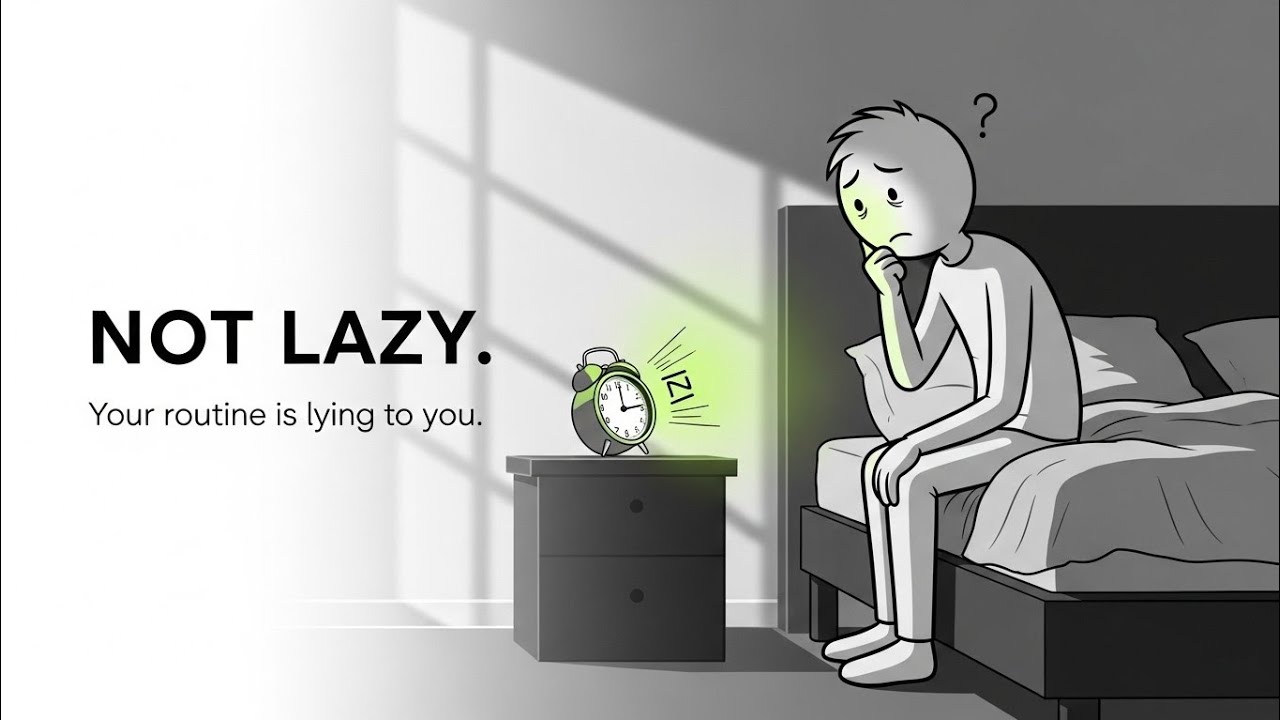 You’re Not Lazy 🤫— Your Daily Routine Is Just Lying to You
